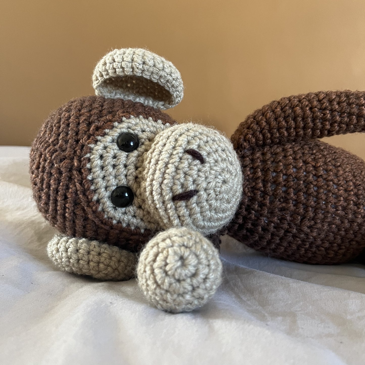 Crochet Monkey Toy