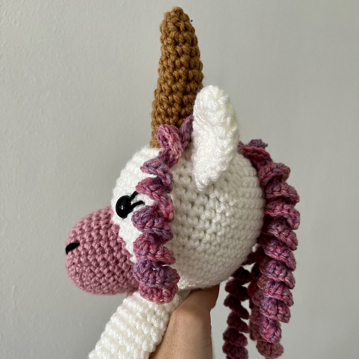 Crochet Unicorn Lovey
